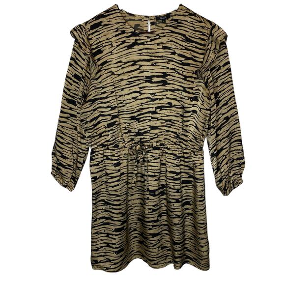 Rails Ora Dress in Canyon Animal Print Tan size Medium - Picture 2 of 5